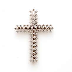 Cross Pendant White Gold 18 K Cross Pendant White Gold 18 K