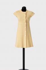 Kleid. André Courrèges für Courreges Haute Couture, Paris Kollektion Herbst Winter 1968/69 Kleid. André Courrèges für Courreges Haute Couture, Paris Kollektion Herbst Winter 1968/69
