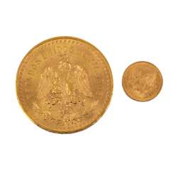 Mexiko/GOLD - 50 Pesos + 2,5 Pesos, Mexiko/GOLD - 50 Pesos + 2,5 Pesos,