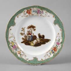 Meissen Wall Plate, Marcolini-Time Meissen Wall Plate, Marcolini-Time
