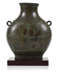 Bronzeflasche Bian Hu, China, Bronzeflasche Bian Hu, China,