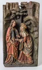 Expressive Relief of the visitation of Mary Expressive Relief of the visitation of Mary