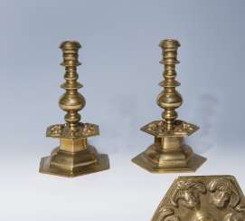 Pair of heavy glockenfuß chandelier Pair of heavy glockenfuß chandelier