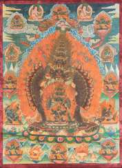 THANGKA: TODESGOTT YAMANTAKA THANGKA: TODESGOTT YAMANTAKA