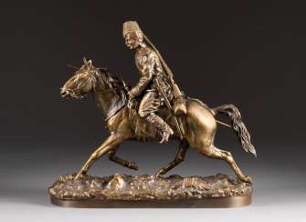 PIOTR ALEXANDROWITSCH SAMONOV 1863 - 1930s RIDING COSAKE Russia PIOTR ALEXANDROWITSCH SAMONOV 1863 - 1930s RIDING COSAKE Russia