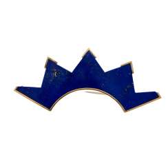 GÜNTER KRAUSS brooch with lapis lazuli, GÜNTER KRAUSS brooch with lapis lazuli,