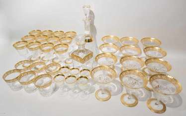 SAINT LOUIS crystal glasses VINTAGE series SAINT LOUIS crystal glasses VINTAGE series