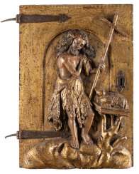 Door Of A Tabernacle Cabinet With John The Baptist Door Of A Tabernacle Cabinet With John The Baptist