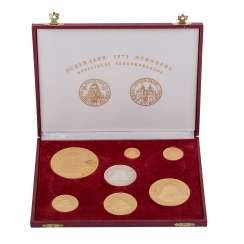 Gold solder, silver, Albrecht Durer medals Set, 1971 Gold solder, silver, Albrecht Durer medals Set, 1971