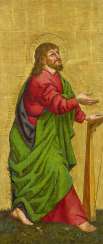 South German. Two altar wings with the apostles Judas Thaddeus and James the Younger. South German. Two altar wings with the apostles Judas Thaddeus and James the Younger.