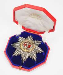 Denmark: elephant order, breast star, in a case. Denmark: elephant order, breast star, in a case.