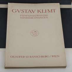 GUSTAV KLIMT, Twenty-five hand drawings, GUSTAV KLIMT, Twenty-five hand drawings,