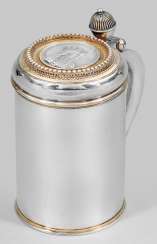 Tankard with medal Tankard with medal