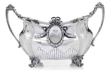 Silver Jardiniere with a princely coat-of-arms Silver Jardiniere with a princely coat-of-arms