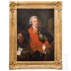 Portrait of a Nobleman, Italy, at the end of 18. Century Portrait of a Nobleman, Italy, at the end of 18. Century
