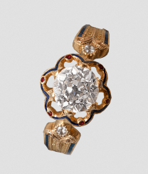 Ring in the enamel.1-br. 1,45 CT Ring in the enamel.1-br. 1,45 CT