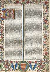 DE ANCONA, Agostino, detto TRIONFI (1243-1328). Edito da: Paulo da Bergamo. - Summa de potestate ecclesiastica. Rome: Francesco Cinquini, 20 dicembre 1479. DE ANCONA, Agostino, detto TRIONFI (1243-1328). Edito da: Paulo da Bergamo. - Summa de potestate ecclesiastica. Rome: Francesco Cinquini, 20 dicembre 1479.