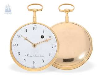 Pocket watch: very rare Swedish pocket watch 1797, Wilhelm Pauli Stockholm, No. 23 Pocket watch: very rare Swedish pocket watch 1797, Wilhelm Pauli Stockholm, No. 23