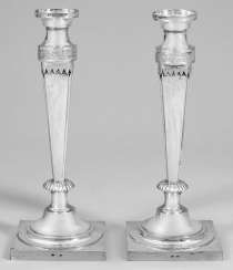 Pair of Biedermeier Tafelleuchter Pair of Biedermeier Tafelleuchter