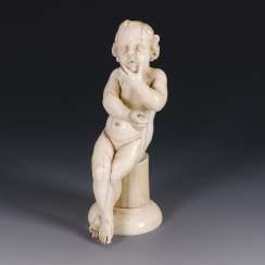 Sitting Nude Child of the Baroque Sitting Nude Child of the Baroque
