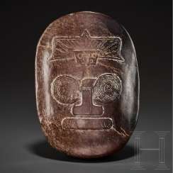 Scepter handle, nephrite, China, Liangzhu culture, Neolithic, 3300-2200 BC Scepter handle, nephrite, China, Liangzhu culture, Neolithic, 3300-2200 BC