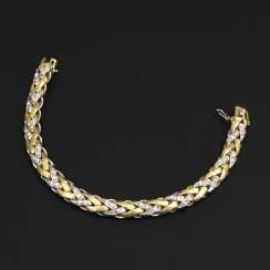 Heavy bracelet with diamonds Heavy bracelet with diamonds