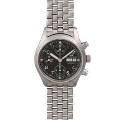 IWC de La Fliegerchronograph Montre homme, Ref. 3706-001. IWC de La Fliegerchronograph Montre homme, Ref. 3706-001.