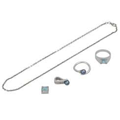 Jewelry mixed lot 5 pieces, Jewelry mixed lot 5 pieces,