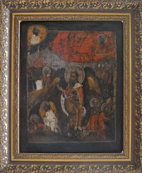 The ascension of prophet Elijah to heaven The ascension of prophet Elijah to heaven