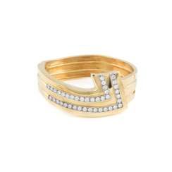 ARMREIF MIT BRILLANTBESATZ ARMREIF MIT BRILLANTBESATZ