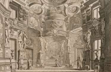 The Party scene theatrale on the occasion of the betrothal of the Prince Electoral of Bavaria The Party scene theatrale on the occasion of the betrothal of the Prince Electoral of Bavaria