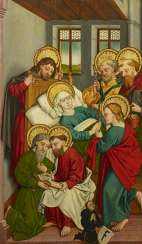 Central Bank of the Rhine. Death of Mary, in the presence of the apostles. Central Bank of the Rhine. Death of Mary, in the presence of the apostles.