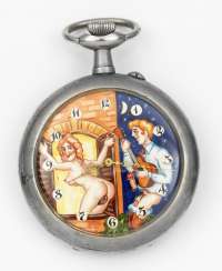Pocket watch with erotica Pocket watch with erotica