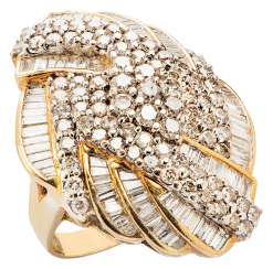 Cocktail ring with diamonds Cocktail ring with diamonds