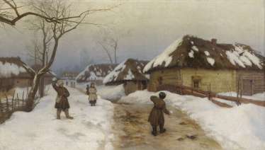 Winterszene Winterszene