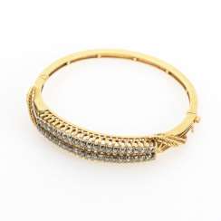 Bangle with old European cut diamonds Bangle with old European cut diamonds