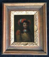 The Museum's painting on a zinc plate XVII. The Museum's painting on a zinc plate XVII.
