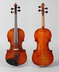 Violin dynasty C. G. Schuster, in a case Violin dynasty C. G. Schuster, in a case