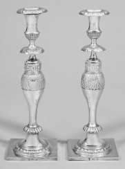Pair of Biedermeier Tafelleuchter Pair of Biedermeier Tafelleuchter