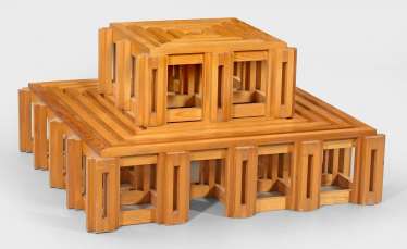 Unique coffee table by Professor Johannes Uhl Unique coffee table by Professor Johannes Uhl
