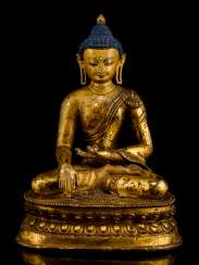Fine fire-gilded Bronze of the Buddha Shakyamuni Fine fire-gilded Bronze of the Buddha Shakyamuni