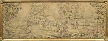Large Supra-Porte-Tapestry Large Supra-Porte-Tapestry