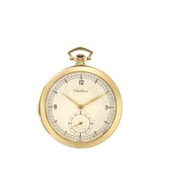 CARTIER: gold pocket Watch 18K CARTIER: gold pocket Watch 18K