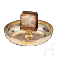 Adolf Hitler – an Ashtray from the Neue Reichskanzlei, Berlin Silver Service Adolf Hitler – an Ashtray from the Neue Reichskanzlei, Berlin Silver Service