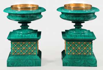 Pair of large representative bowls Pair of large representative bowls
