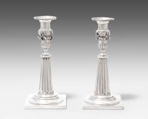 2 Candle Sticks, Augsburg 2 Candle Sticks, Augsburg