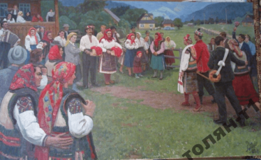 Hutsul wedding. Hutsul wedding.