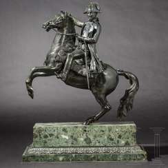 Monumentale Bronzefigur von Kaiser Napoleon I. auf steigendem Pferd Monumentale Bronzefigur von Kaiser Napoleon I. auf steigendem Pferd