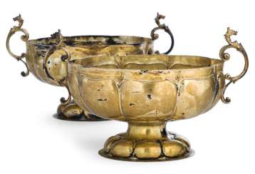 Paar Barock-Schalen Paar Barock-Schalen