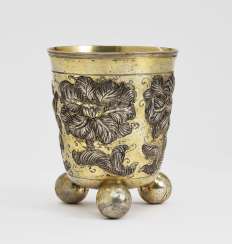 Ball Footed Beaker , Augsburg, 1651 - 1654, Melchior Burtenbach Ball Footed Beaker , Augsburg, 1651 - 1654, Melchior Burtenbach